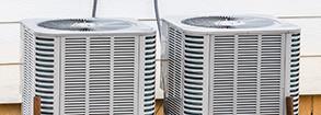 Two outdoor AC units